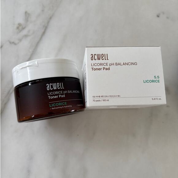 Acwell Licorice ph Balancing Toner Pad 70 Count - Picture 1 of 3